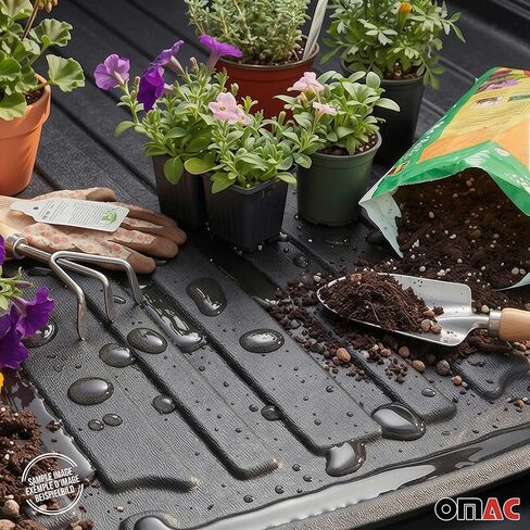 OMAC Cargo Mats Liner for Audi A3 A3 e-tron A3 Quattro 2015-2020 Sedan Black TPE in Kuwait