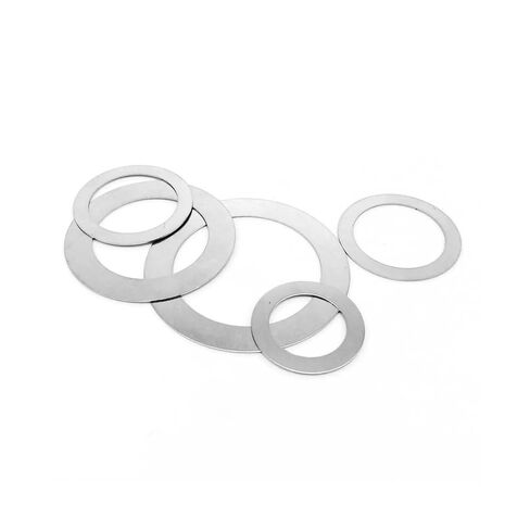 20/100X M2 /3/4 /5/6 /7/8 /9/10 /12 to /40 304 Stainless Steel Ultra-Thin Flat Washer Adjustment Gasket Precision(100pcs M5x7xThick,Thick 0.3mm) in Saudi Arabia