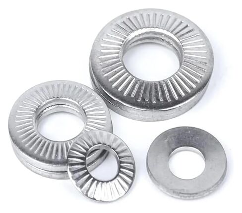 20Pcs 304 Stainless Steel Lock Washers M3 to M10 Loosing Tooth Bolts(M3) in Saudi Arabia