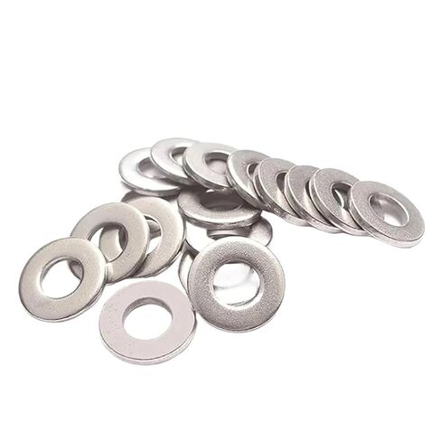 M1.6/2/ 2.5/3/ 4/6/ 8-22 Large Flat Washer 304 Stainless Steel Big Metal Gasket Din9021(M2.5x6x0.5 x100pcs) in Saudi Arabia