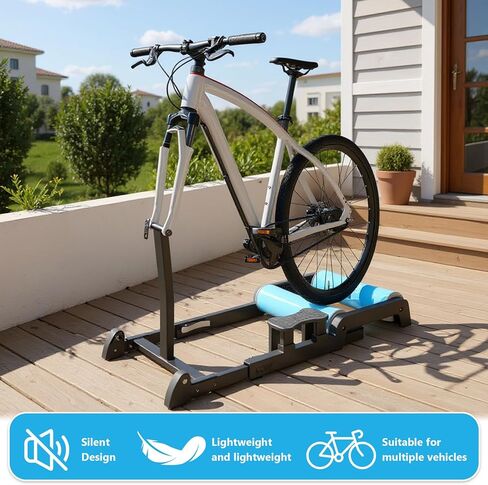 Indoor Bike Resistance Trainer Detachable Professional Training Platform Anti-Slip Racing & Strength Training Equipment for Men & Women Indoor Fitness in Saudi Arabia
