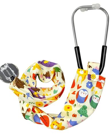 غطاء سماعة الطبيب الزهري، غطاء ديكور واقٍ لسماعة الطبيب للممرضة in Kuwait