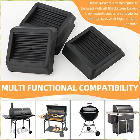 4pcs Griddle Leveling Shims Kit 1/4" Wedges for Tables Leveling Shims Furniture Shim Grill Levelers Shim and Wedges for Levelings(Color:Black) in Kuwait