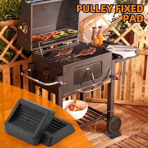 4pcs Griddle Leveling Shims Kit 1/4" Wedges for Tables Leveling Shims Furniture Shim Grill Levelers Shim and Wedges for Levelings(Color:Black) in Saudi Arabia