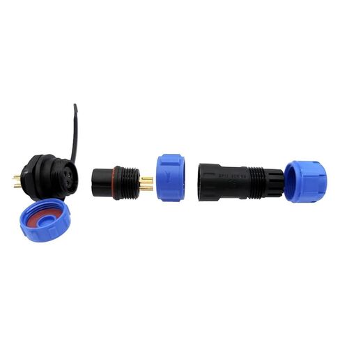 SP1310 SP1312 Connector SP13 2pin 3pin 4pin 5pin 6pin 7pin 9pin IP68 Connectors Plugs and Socket 1Pcs(PG7-4PIN) in Saudi Arabia