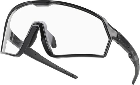 نظارات BangLong Photochromic لركوب الدراجات للرجال والنساء، نظارات شمسية شفافة للجري MTB للحماية من الأشعة فوق البنفسجية in Kuwait