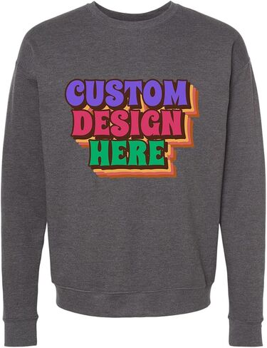 INK STITCH Unisex 340 Custom Printing Add Your Design Fleece Crewneck Sweatshirts in Saudi Arabia