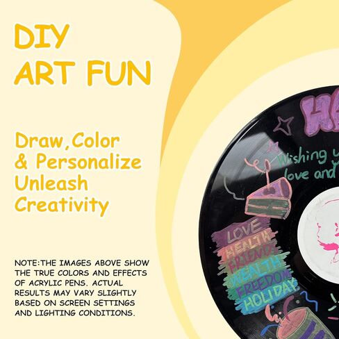 Graduation Guest Book Alternative to Sign 2025, Vinyl Record Guestbook Supports DIY, Happy Birthday Guest Book, Farewell Guest Book, Unique Gift for Vinyl Record Lovers in Kuwait