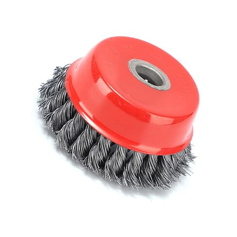3/4 Inch Polishing Ball High Carbon Steel Wire Wheel for Rust Removal and Surfaces Smoothing in Automotive and Craft Use Steel Wire Wheel in Saudi Arabia