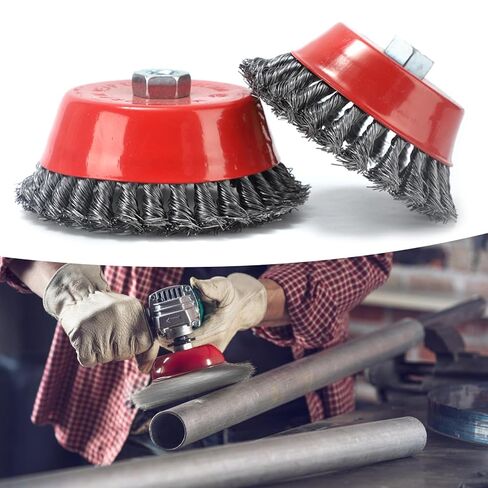 3/4 Inch Polishing Ball High Carbon Steel Wire Wheel for Rust Removal and Surfaces Smoothing in Automotive and Craft Use Steel Wire Wheel in Saudi Arabia