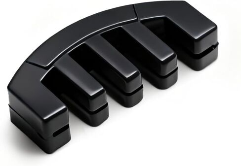 Rubber 4/4 Violin Practice Mute, Claw Style, Musical String Instrument, Black in Kuwait