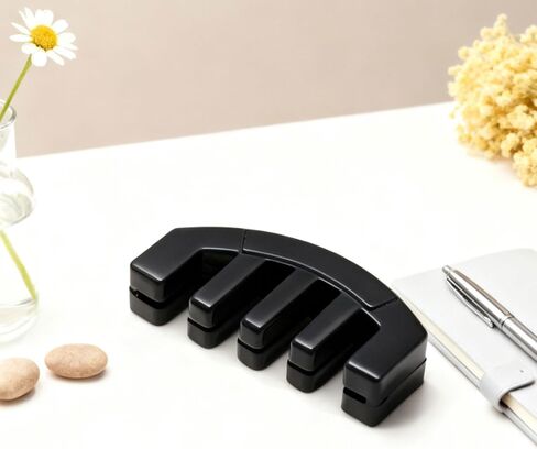 Rubber 4/4 Violin Practice Mute, Claw Style, Musical String Instrument, Black in Kuwait