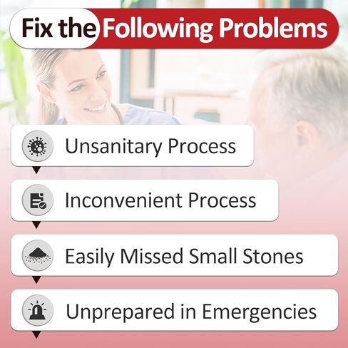 30 قطعة من مصفاة حساب التفاضل والتكامل، قمع تجميع حصوات الكلى مع شاشة شبكية دقيقة لاختبار تحليل البول in Kuwait