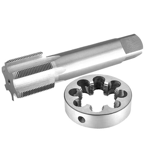 M55x1.5, M55x2, M55x3 Tap and Die Set Right Hand, HSS Machine Thread Tap & Round Die(M55x3) in Kuwait