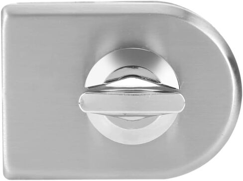 Glass Door Lock, 10~12mm Stainless Steel Latch Rotary Knob Open/Close Home Hotel Bathroom Tools Hardware in Kuwait