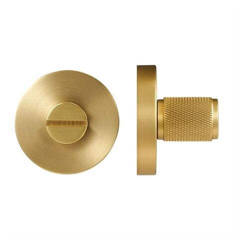 Brass Door Lock Key Escutcheon Plates Knurled Striped Thumbturn 1Pcs(Translucent) in Saudi Arabia