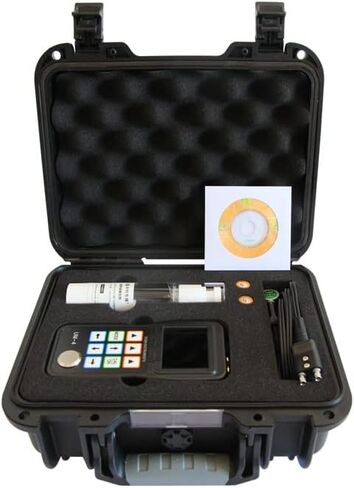 YUSHI UM-4DL Ultrasonic Thickness Gauge/Tester/Meter, 0.025'' to 20'' / TC510 Probe, Through Paint & Coatings & Data Logger,A-scan Snapshot,Interchangeable Probe/Transducer Option Available in Saudi Arabia