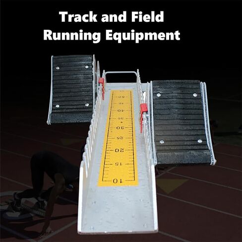 Starting Block for Sprinter, Athletics Professional Starting Block, Track and Field 6 Angle Pedals Adjustable Sprinter Starting Block, Suitable for Plastic Runway Cinder in Saudi Arabia