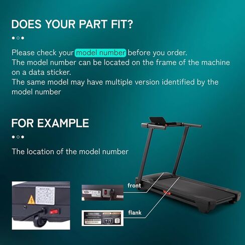 Treadmill Walking Belt Running Belt Compatible with Horizon T101 Treadmills Part Number 1000303302 1000101285 Fits Models TM621 TM684 TM659 TM734 in Saudi Arabia