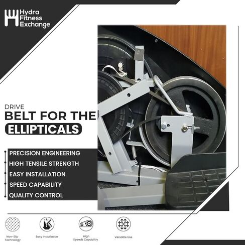 Hydra Fitness Exchange Motor Drive Belt PJ356 140J 14" 6 Ribs Works with Ure-vo Gadgeteer UR9TM0010 Treadmill in Saudi Arabia