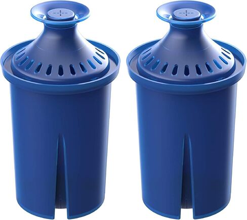 فلتر مياه AQUA CREST، مخصص لفلتر المياه Brita® Elite®، والأباريق والموزعات، للاستخدام اليومي، وUltraMax، وMetro+، وXL والمزيد، يدوم لمدة 6 أشهر، عبوتان in Kuwait