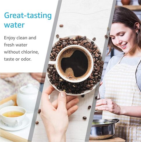 فلتر مياه AQUA CREST، مخصص لفلتر المياه Brita® Elite®، والأباريق والموزعات، للاستخدام اليومي، وUltraMax، وMetro+، وXL والمزيد، يدوم لمدة 6 أشهر، عبوتان in Kuwait
