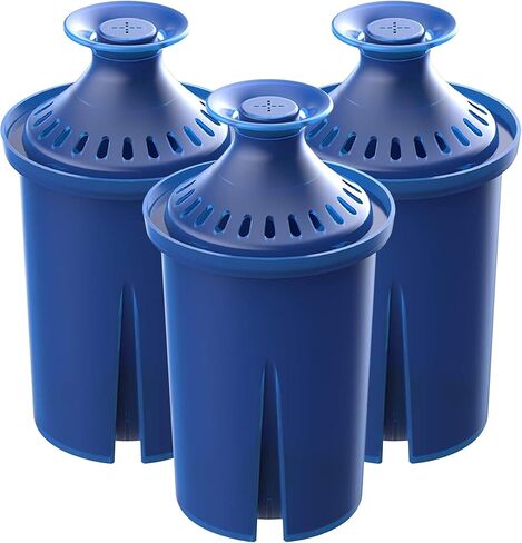 فلتر مياه AQUA CREST، مخصص لفلتر المياه Brita® Elite®، والأباريق والموزعات، للاستخدام اليومي، وUltraMax، وMetro+، وXL والمزيد، يدوم لمدة 6 أشهر، عبوتان in Kuwait