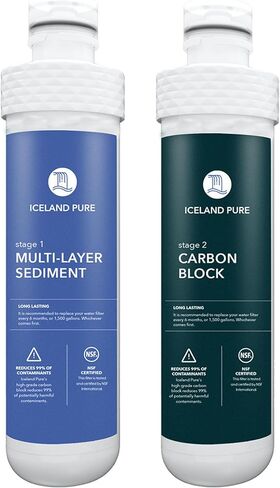 Replacement Filters Compatible with Avalon Branded Bottleless Water Coolers, Lasts 1500 Gallons, Dual Set in Kuwait