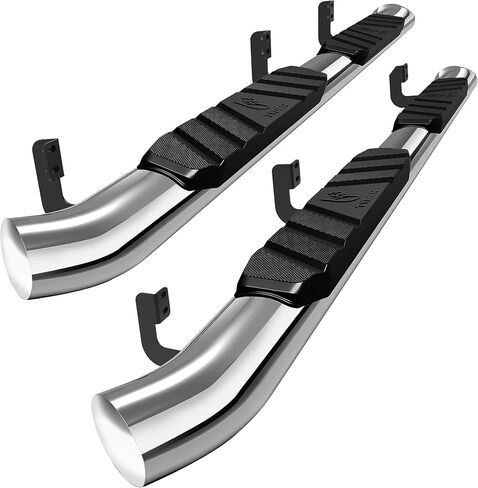 لوحات تشغيل Tyger Auto مقاس 3.5 بوصة متوافقة مع Nissan Frontier 2005-2024 | كابينة الطاقم | TG-SS2N35208 | قضبان Nerf للسكك الحديدية الجانبية in Kuwait