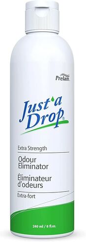Prelam Just a Drop Odor Eliminator - Before You Go Toilet Freshener - Deodorizer Odor Eliminator - Toilet Drop Ins - Extra Strength - 8 oz in Saudi Arabia