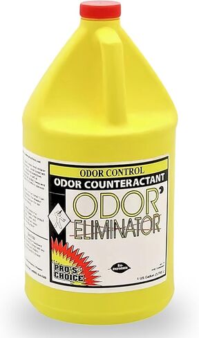 مزيل الروائح الكريهة من بروس تشويس للرائحة القوية، مزيل الروائح الكريهة للسجاد بقوة احترافية ومحلول منظف المفروشات، منظف مركز متعدد الأغراض لمزيل الروائح الكريهة المنزلي، مزيل الرائحة، 1 جالون in Kuwait