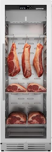 ثلاجة Upstreman للشيخوخة الجافة لشرائح اللحم، 353 لترًا من اللحوم الجافة، والريب آي، ولحم الضأن، ولحم الخنزير، سعة 279 رطلًا، ثلاجة احترافية للعمر الجاف للمطعم/البار/المطبخ، ولحوم البقر الممتازة في 21-45 يومًا (12.5 قدم مكعب) in Kuwait