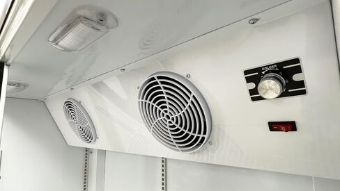 Commercial Refrigerator Glass 2-Door Merchandiser Display Cooler, Beverage Drink Cooler 67"Height Beverage Drink Fridge ETL,NSF certified, 38 inches width, 21 cuft 110V, Restaurant LC-600A in Kuwait