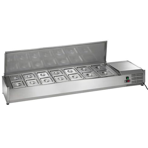 Arctic Air ACP63 63-Inch Countertop Refrigerated Sandwich/Salad Condiment Prep Table Station, Stainless Steel, 115v in Saudi Arabia