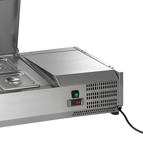 Arctic Air ACP63 63-Inch Countertop Refrigerated Sandwich/Salad Condiment Prep Table Station, Stainless Steel, 115v in Saudi Arabia