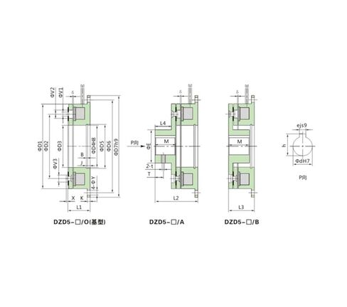 DZD5-10B 10N. M 15W 24VDC Single chip electromagnetic Power Switch(DZD5-10B Shaft 15mm) in Saudi Arabia