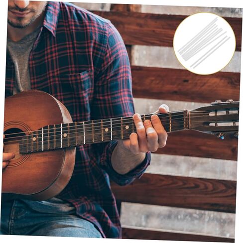 BESPORTBLE 10pcs Instrument Inlay Dots for Guitar Fretboard Side Markers for Electric Guitar Enhance Playing Experience Eliminate Noise for All Skill Levels in Saudi Arabia