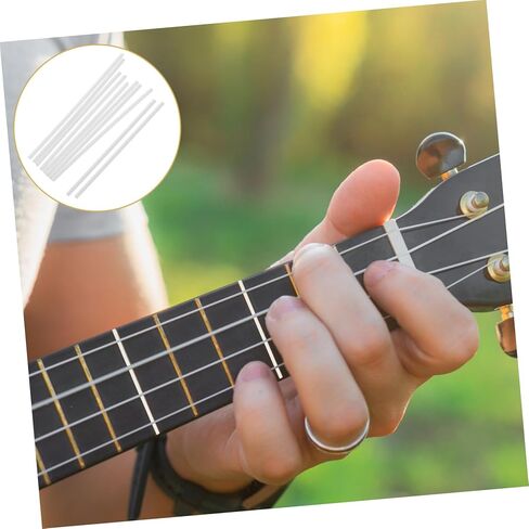 BESPORTBLE 10pcs Instrument Inlay Dots for Guitar Fretboard Side Markers for Electric Guitar Enhance Playing Experience Eliminate Noise for All Skill Levels in Saudi Arabia