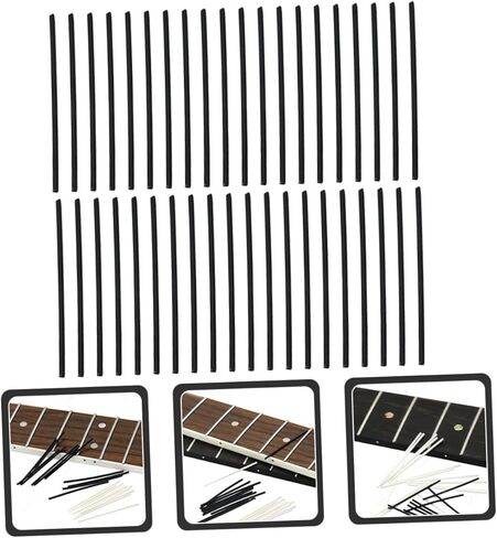HANABASS 200Pcs Guitar Fretboard Inlay Dots Side Markers for All Guitar Types Durable and Easy to Install for Guitarists and Manufacturers Enhance Your Instrument in Saudi Arabia