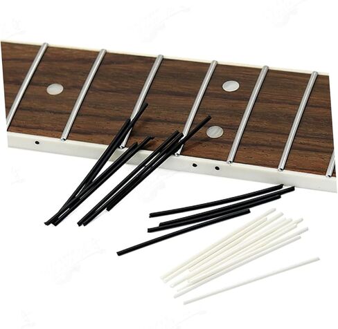HANABASS 200Pcs Guitar Fretboard Inlay Dots Side Markers for All Guitar Types Durable and Easy to Install for Guitarists and Manufacturers Enhance Your Instrument in Saudi Arabia