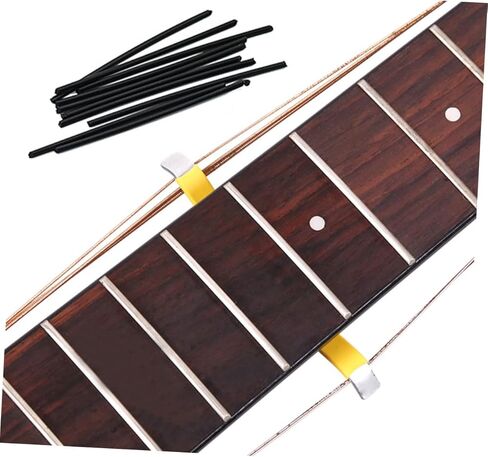 HANABASS 200Pcs Guitar Fretboard Inlay Dots Side Markers for All Guitar Types Durable and Easy to Install for Guitarists and Manufacturers Enhance Your Instrument in Saudi Arabia