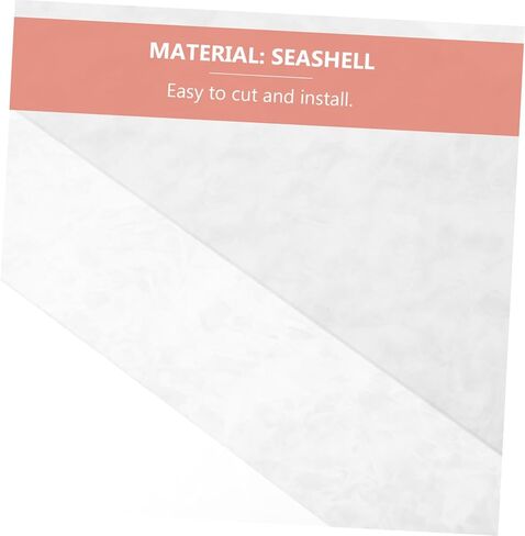 Toyvian 2Pcs Guitar Head Veneer Shell for Fingerboard Decoration Easy to Install Durable Sea Shell Material for Guitar and Bass in Saudi Arabia