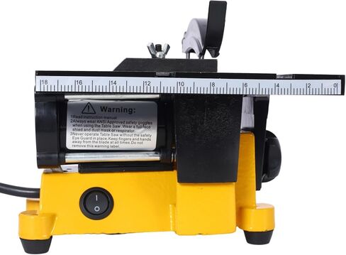 4" 90W Mini Table Saw Top Cut Off Miter Saw Multifunctional Desktop Saws w/ 3 Blades for Precision Cut Metal Wood Frame Molding in Saudi Arabia