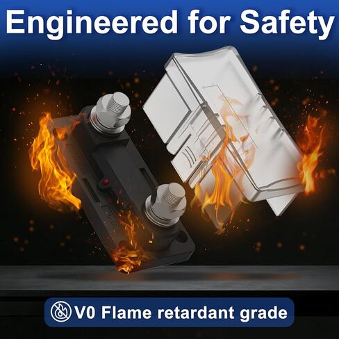 Bundle of NDR-120-24 DIN Rail Power Supply & 300A Fuse Box in Kuwait