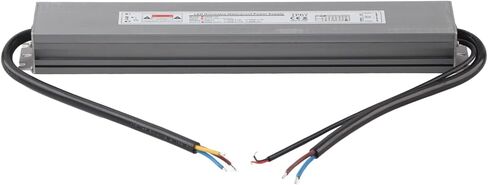 Hilitand 200W LED Power Supply, IP67 Aluminum Alloy Casing, 12V 16.67A Output, 0-10V SCR Dimming, with Copper Transformer, for LED Strip Lights Commercial Office Lighting in Saudi Arabia