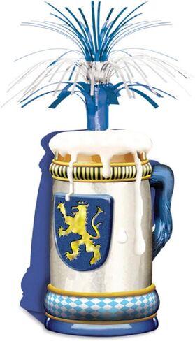 Beistle, Multicolor, 15" Oktoberfest Centerpiece Party Accessory (1 count) (1/Pkg) in Saudi Arabia