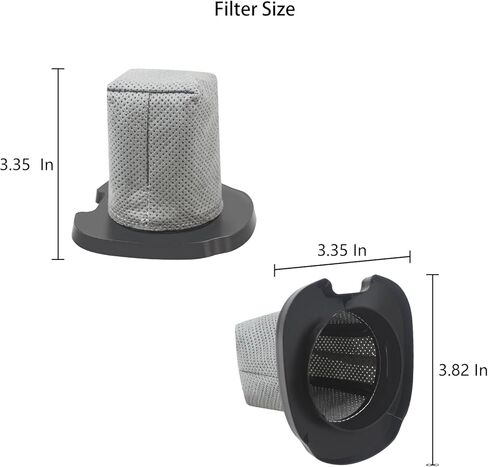 Replacement Filter Compatible with Shark AA701 CH701 CH701C CH700WM CH700 CH700C Cyclone PET Handheld Vacuum (4 Pack) in Saudi Arabia