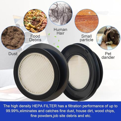 6 عبوات X7A مكانس فلتر بديل HEPA متوافق مع مكنسة كهربائية لاسلكية SunSare X7A Pro، تناسب مرشحات Fieety V7 لأجزاء فلتر الفراغ اللاسلكي Ultenic U15 U16 / U16 in Kuwait