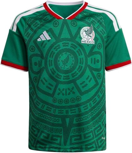 adidas Unisex Kids Mexico 26 Home Jersey (Little Kids/Big Kids) in Saudi Arabia