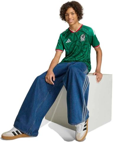adidas Unisex Kids Mexico 26 Home Jersey (Little Kids/Big Kids) in Saudi Arabia